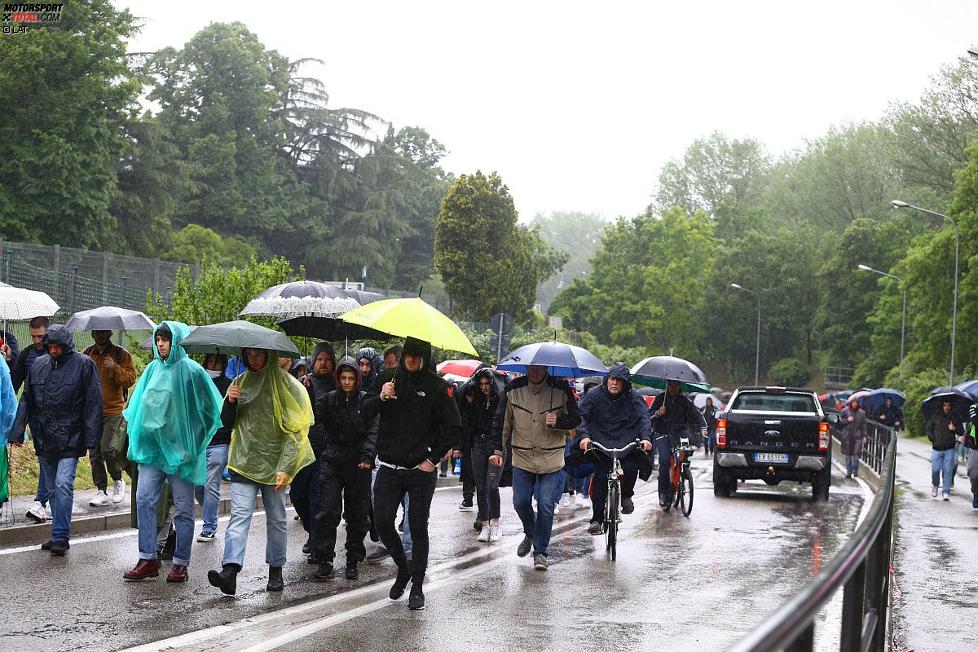 Regen in Imola