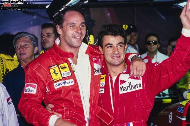 Gerhard Berger und Jean Alesi gehören zu den Teamkollegen mit den meisten Rennen. Jetzt durch die Top 10 klicken!
