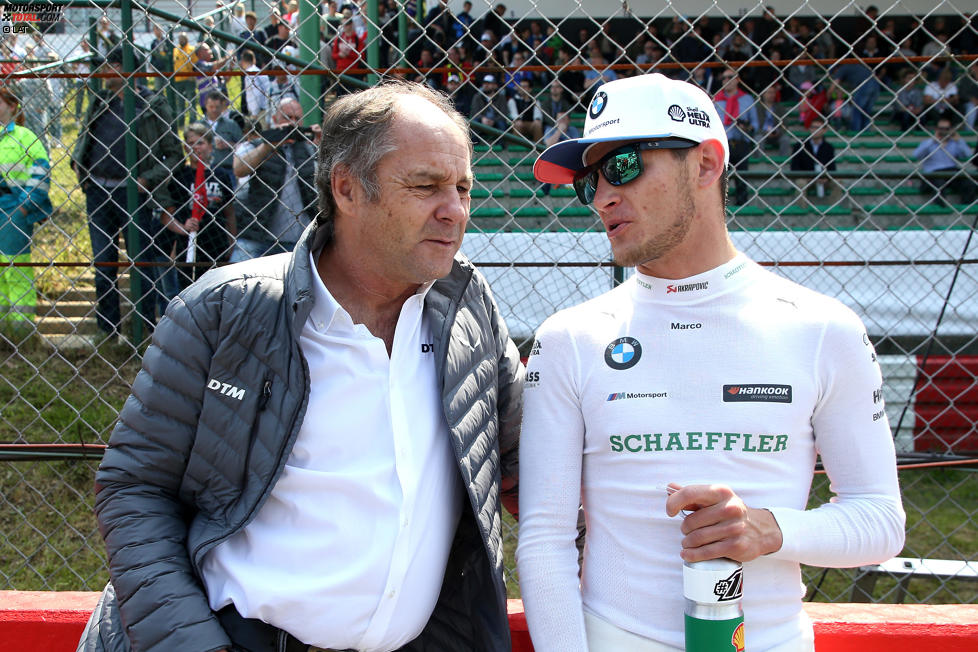 Gerhard Berger und Marco Wittmann (RMG-BMW) 