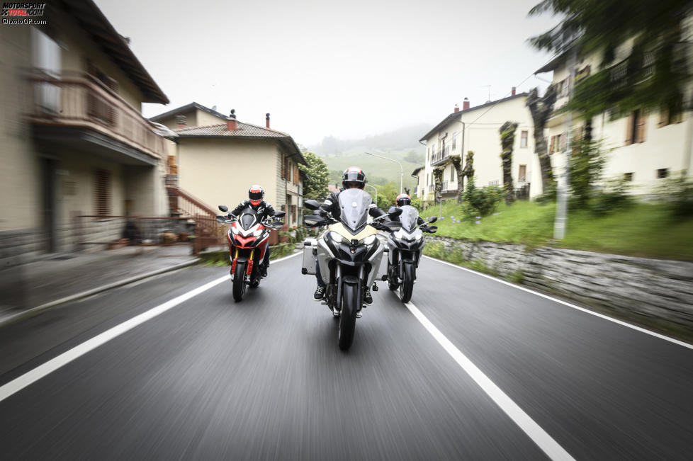 Andrea Dovizioso, Michele Pirro und Danilo Petrucci 