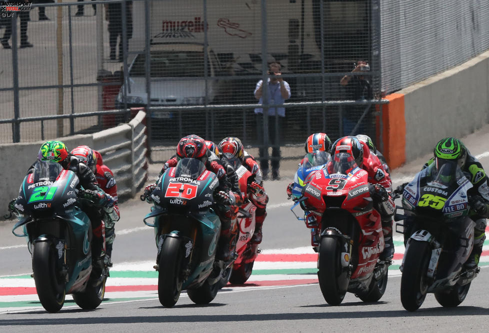 MotoGP-Start in Mugello