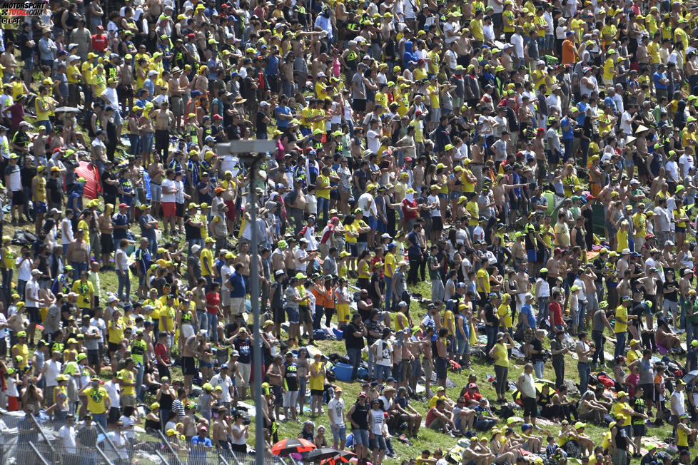 Fans von Valentino Rossi