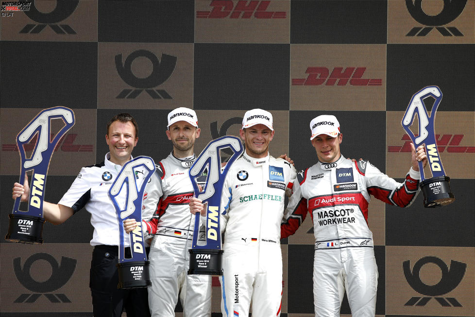 Marco Wittmann (RMG-BMW) und Loic Duval (Phoenix-Audi) 