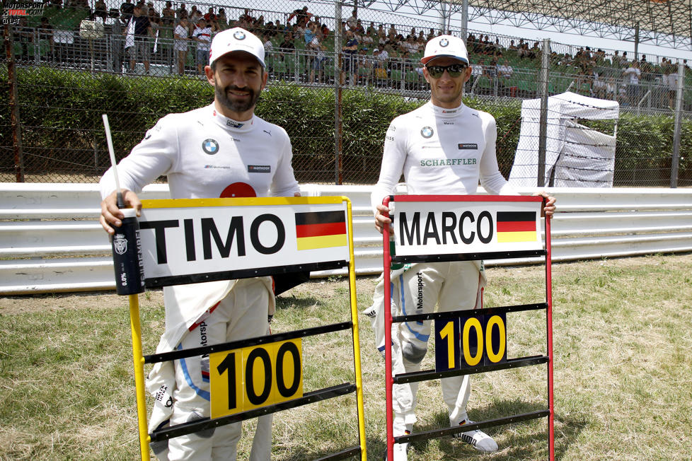 Timo Glock (RMG-BMW) und Marco Wittmann (RMG-BMW) 