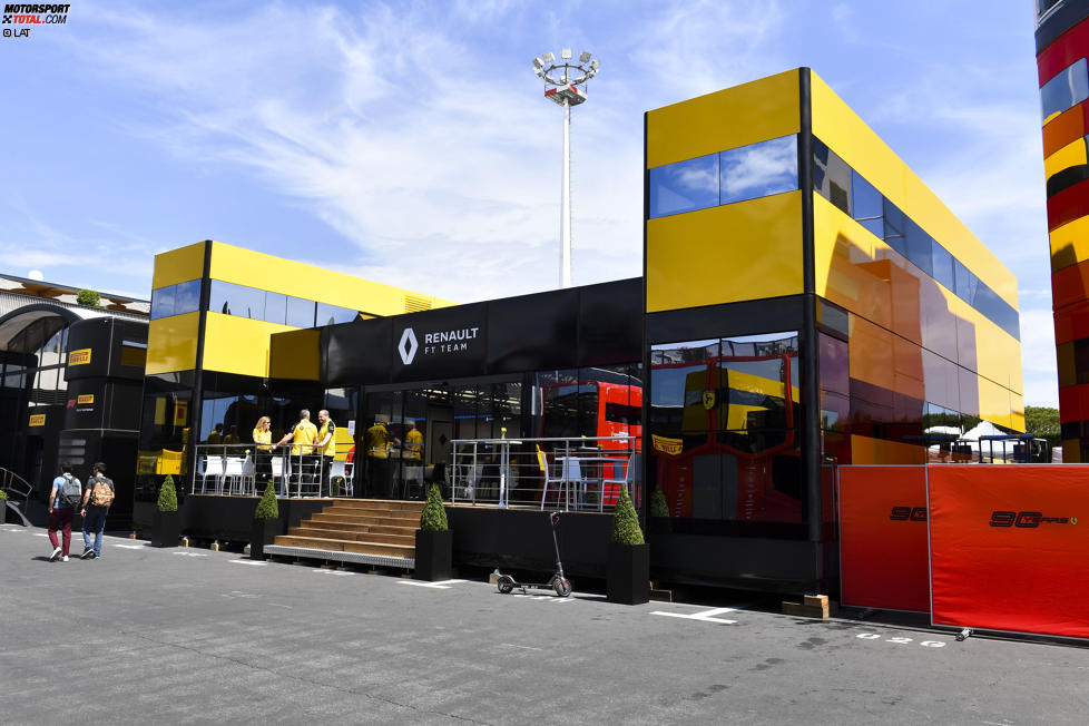 Renault präsentiert beim Heimrennen ein neues Motorhome
