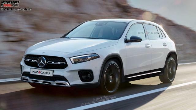 2020 Mercedes GLA Rendering 2020 Mercedes GLA Rendering