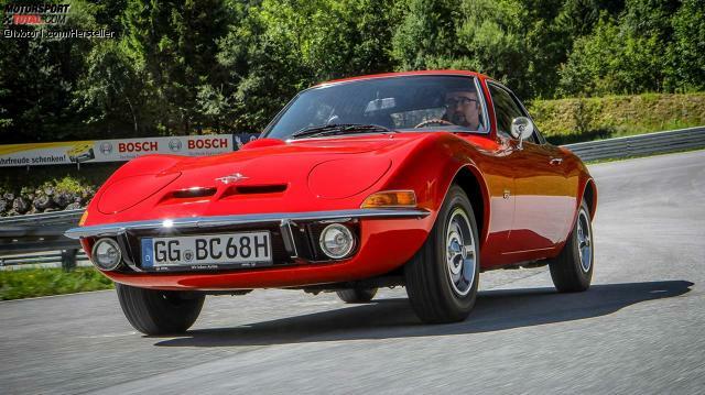 Unterwegs im Opel GT (1968)