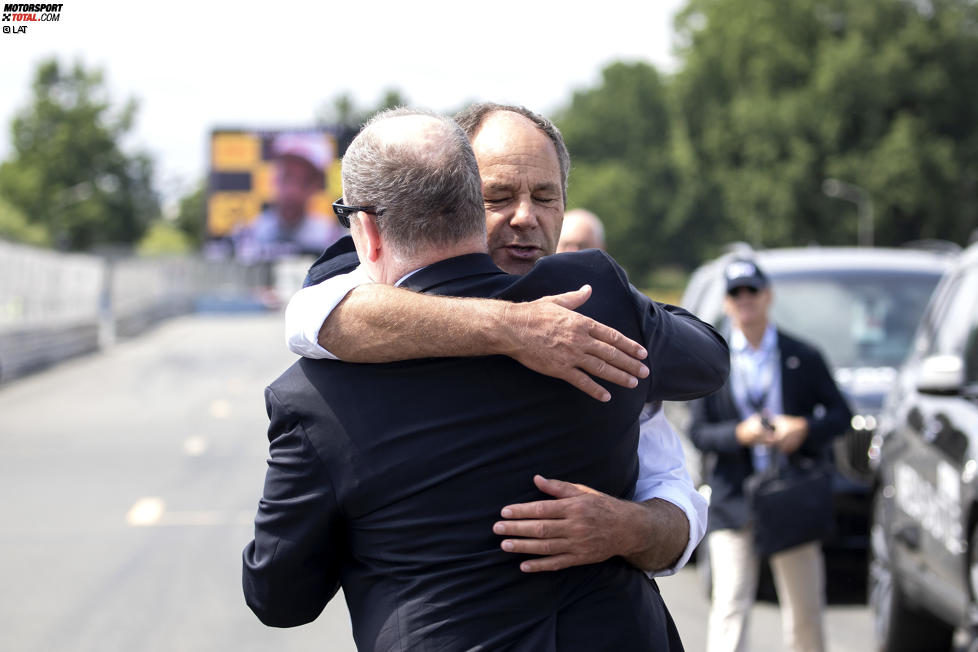 Gerhard Berger und Fürst Albert