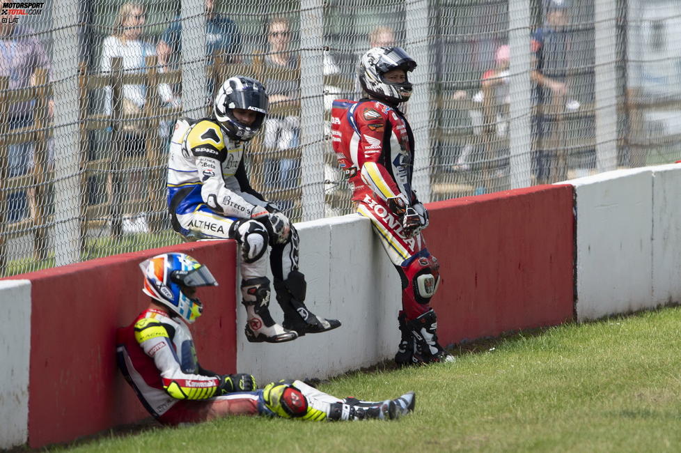 Leandro Mercado, Alessandro Delbianco und Ryuichi Kiyonari