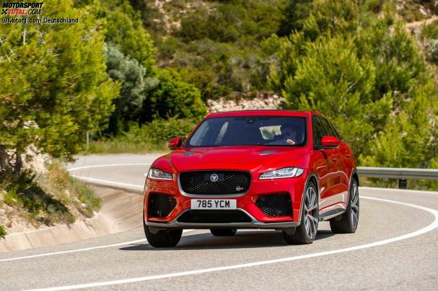 Test Jaguar F-Pace SVR 2019