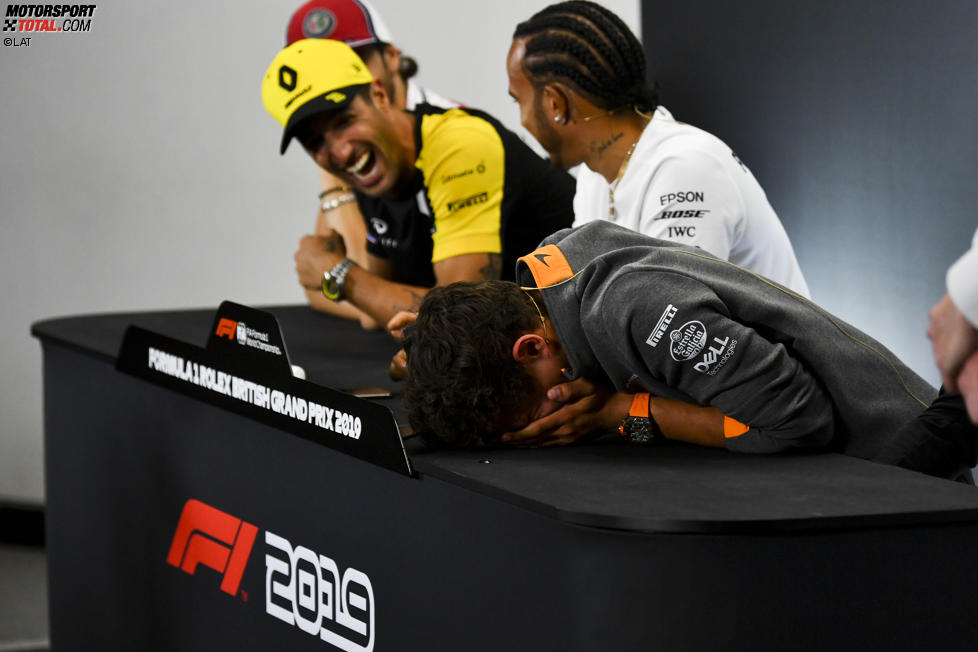 Daniel Ricciardo (Renault) und Lando Norris (McLaren) 