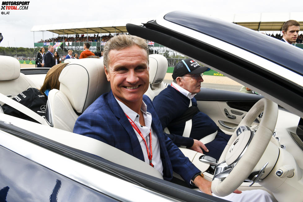 David Coulthard und Frank Williams 