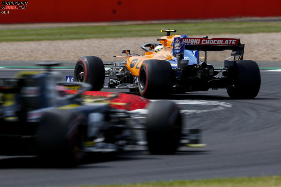 Lando Norris (McLaren) und Daniel Ricciardo (Renault) 