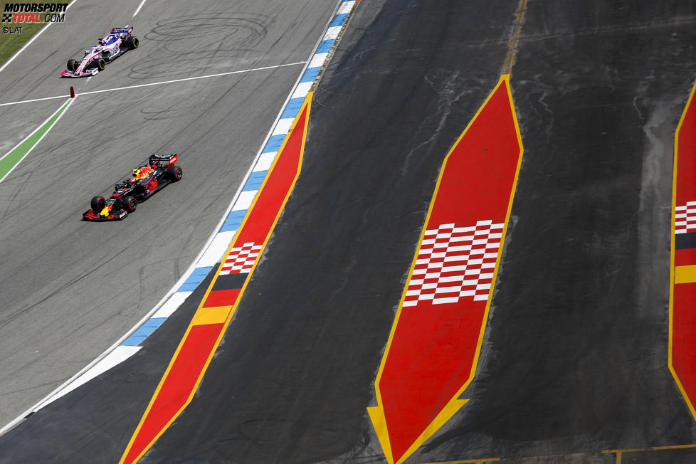 Pierre Gasly (Red Bull) und Sergio Perez (Racing Point) 