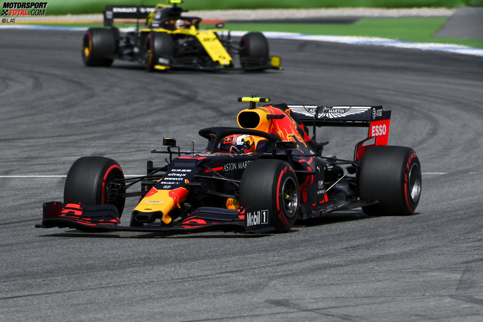 Pierre Gasly (Red Bull) und Nico Hülkenberg (Renault) 