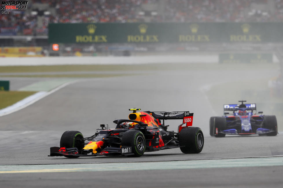 Pierre Gasly (Red Bull) und Daniil Kwjat (Toro Rosso) 