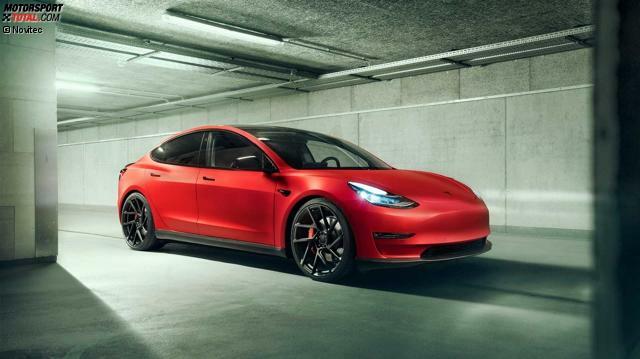 Novitec Tesla Model 3: Schärfer ... und grüner