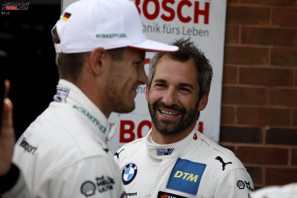 Marco Wittmann (RMG-BMW) und Timo Glock (RMG-BMW) 
