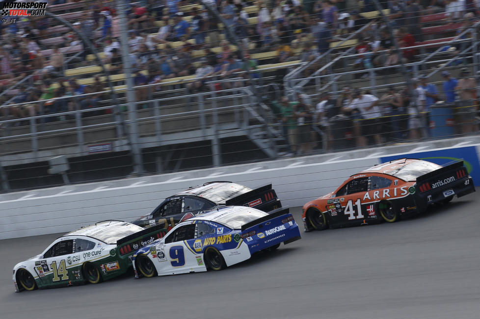 Renn-Action auf dem Michigan International Speedway