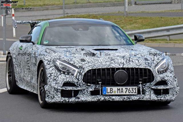 Mercedes Amg Gt R Black Series 2020 Mit Wildem Flugel Erwischt