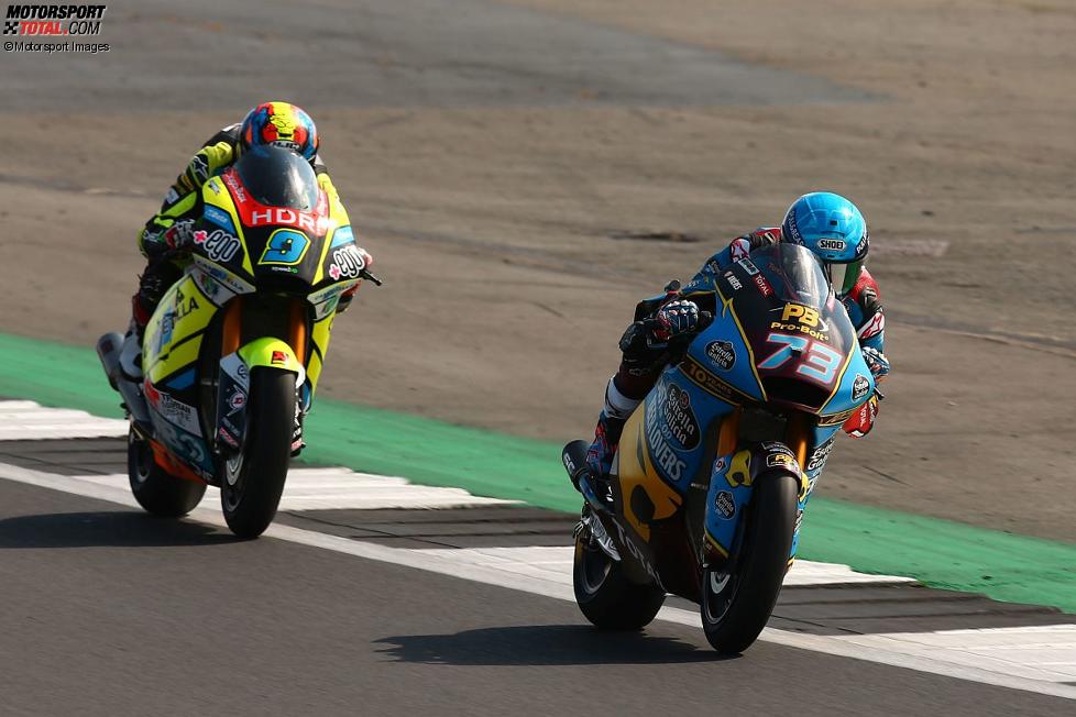 Alex Marquez (Marc VDS) und Jorge Navarro (Speed Up) 