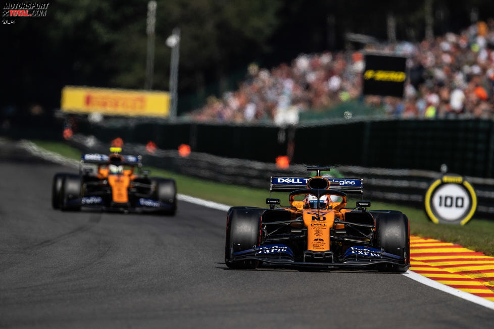 Carlos Sainz (McLaren) und Lando Norris (McLaren) 