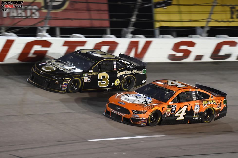 Austin Dillon (Childress) und Kevin Harvick (Stewart-Haas) 