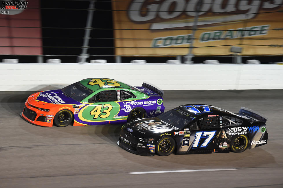 Darrell Wallace (Petty) und Ricky Stenhouse (Roush) 