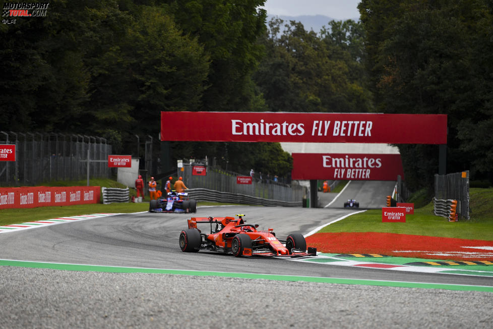 Charles Leclerc (Ferrari) und Pierre Gasly (Toro Rosso) 