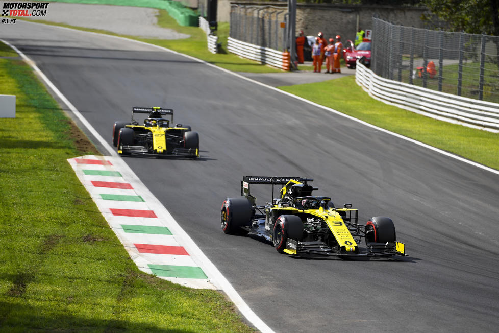 Daniel Ricciardo (Renault) und Nico Hülkenberg (Renault) 