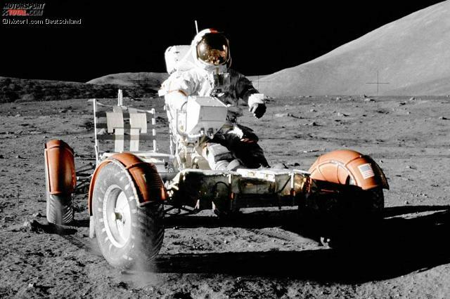 Lunar Roving Vehicle, das einzige Auto auf dem Mond