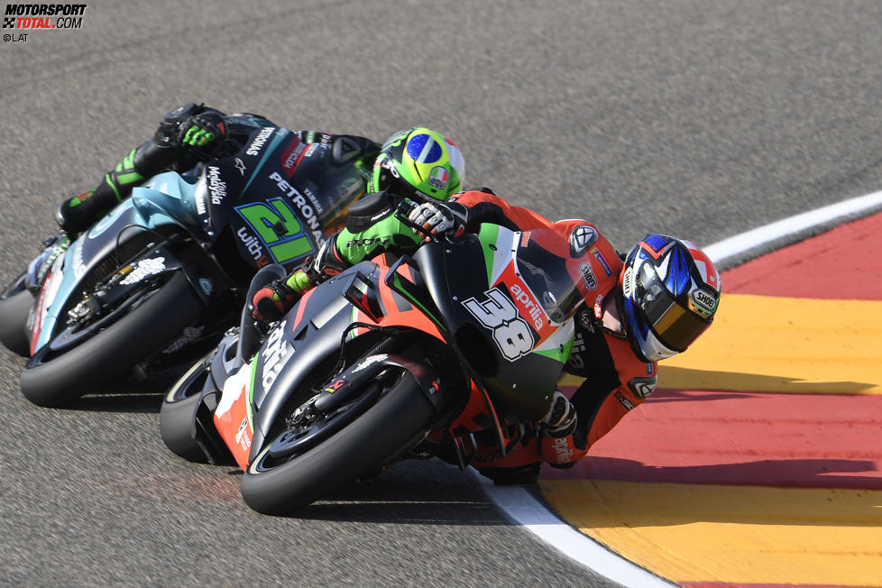 Bradley Smith vor Franco Morbidelli 