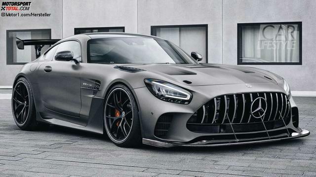 2020 Mercedes-AMG GT Black Series Rendering