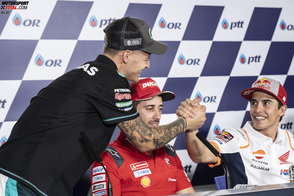 Fabio Quartararo und Marc Marquez 