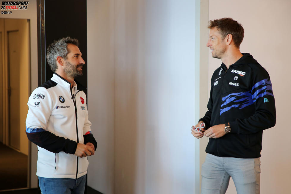 Timo Glock (RMG-BMW) und Jenson Button 