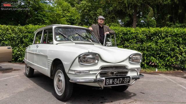 Zeitreise: Roland Hildebrandt ist unterwegs im Citroën Ami 6 Zeitreise: Roland Hildebrandt ist unterwegs im Citroën Ami 6
