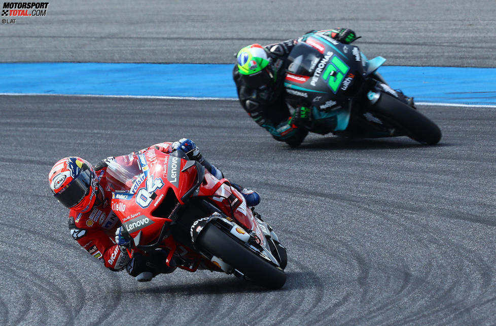 Andrea Dovizioso und Franco Morbidelli 