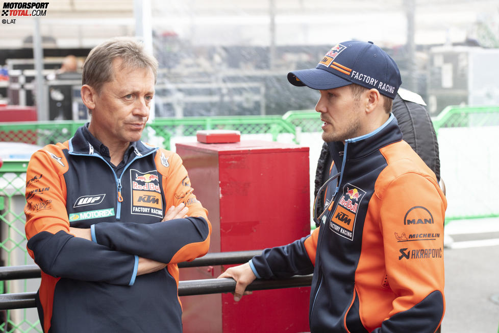 Mike Leitner und Mika Kallio (KTM) 