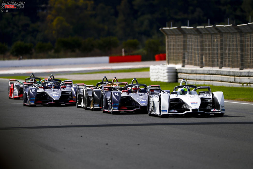 Felipe Massa (Venturi), Robin Frijns (Virgin) und Jean-Eric Vergne (DS Techeetah) 