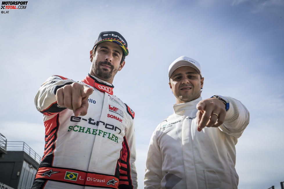 Lucas di Grassi (Audi) und Felipe Massa (Venturi) 