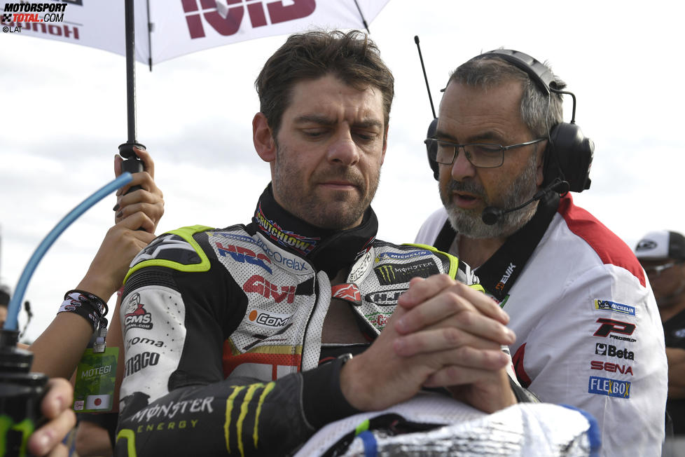 Cal Crutchlow und Christophe Bourguignon