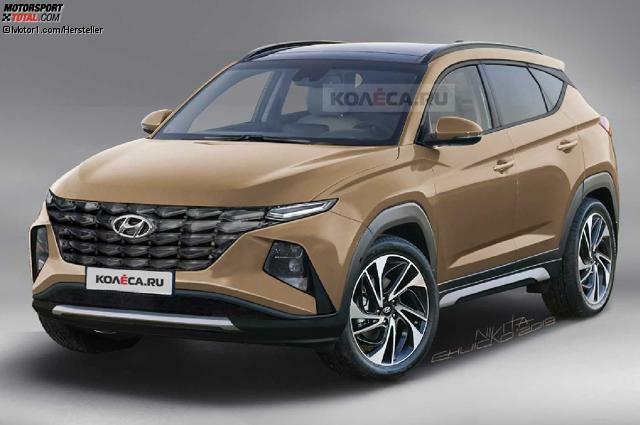 Hyundai Tucson (2020): Rendering Hyundai Tucson (2020): Rendering