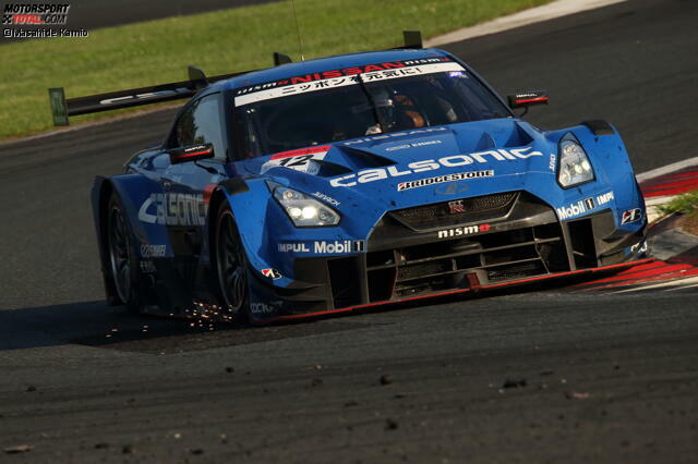 Die blauen Nissans sind eine Insitution des japanischen Motorsports