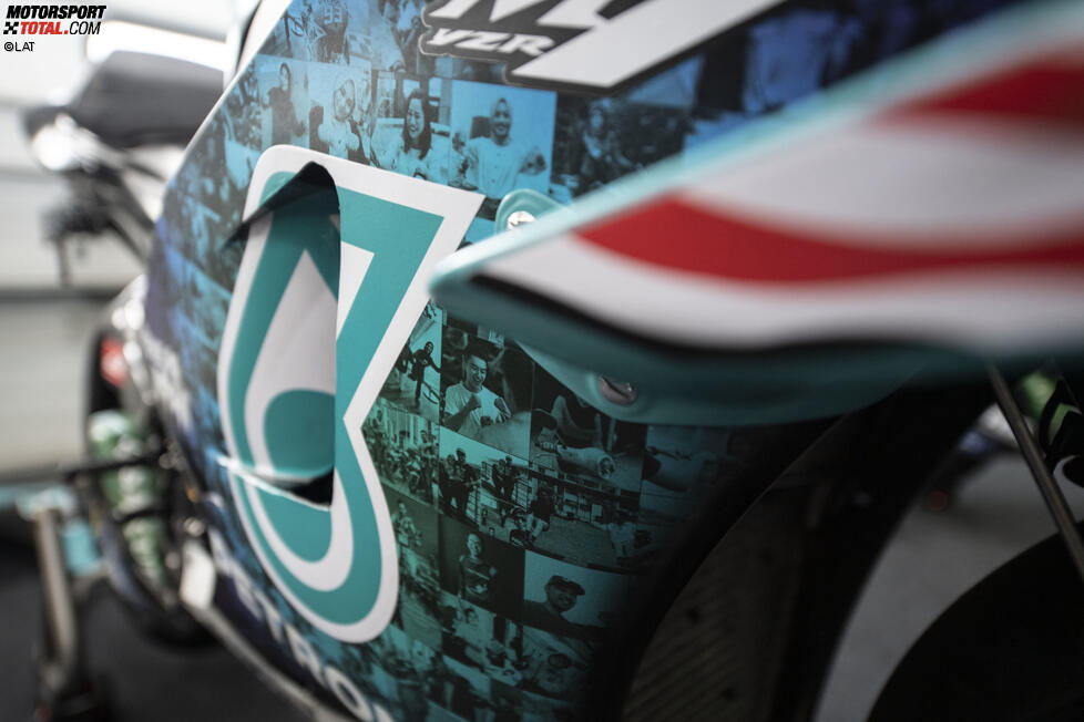 Spezialdesign von Petronas Yamaha beim Heimrennen in Sepang