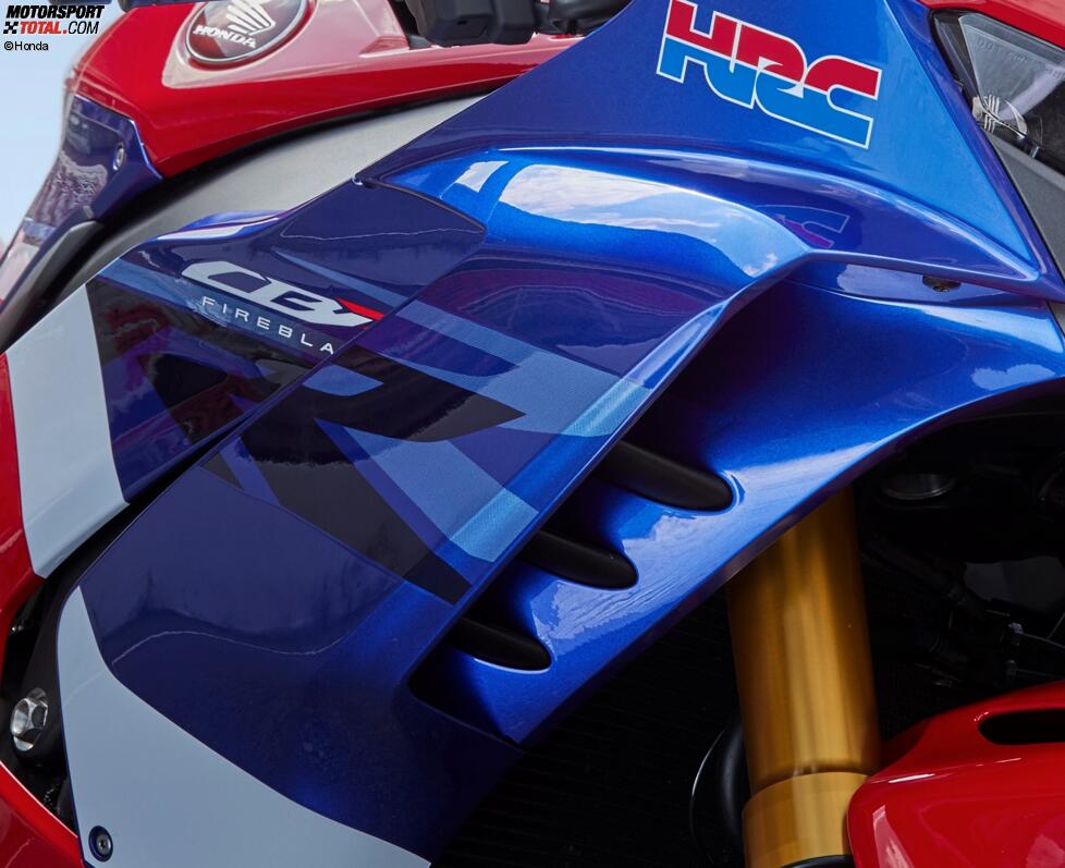 Winglets an der Honda Fireblade RR-R SP (2020)