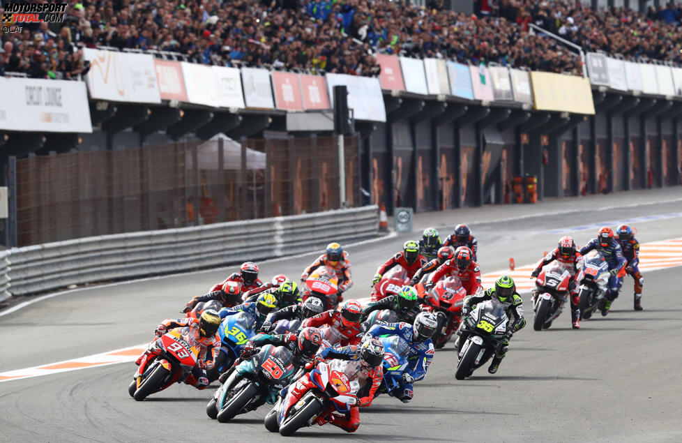 MotoGP Start in Valencia