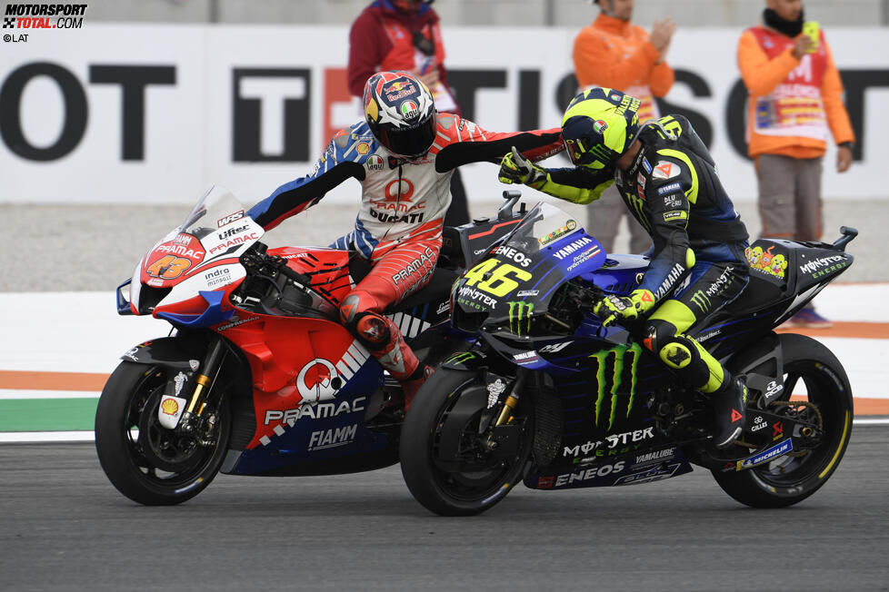 Jack Miller und Valentino Rossi 