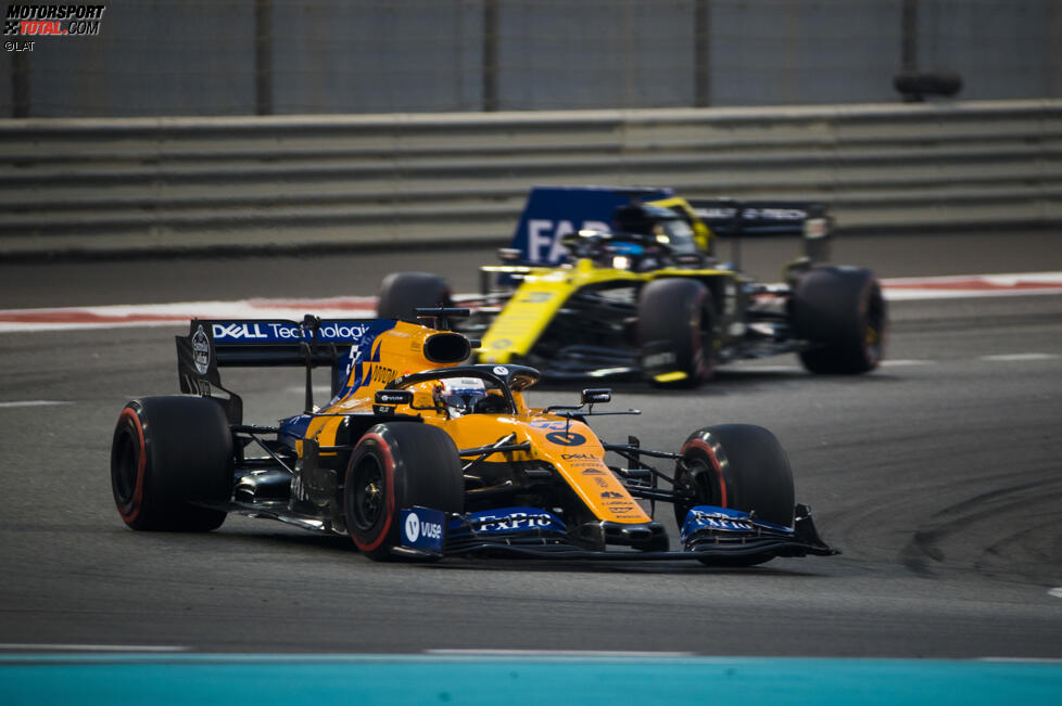 Carlos Sainz (McLaren) und Daniel Ricciardo (Renault) 