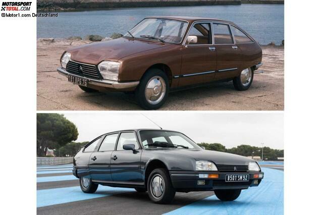 Citroen GS und CX (Collage)