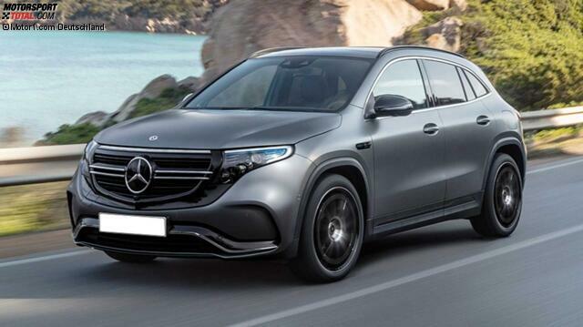 Mercedes-Benz EQA Rendering Mercedes-Benz EQA Rendering